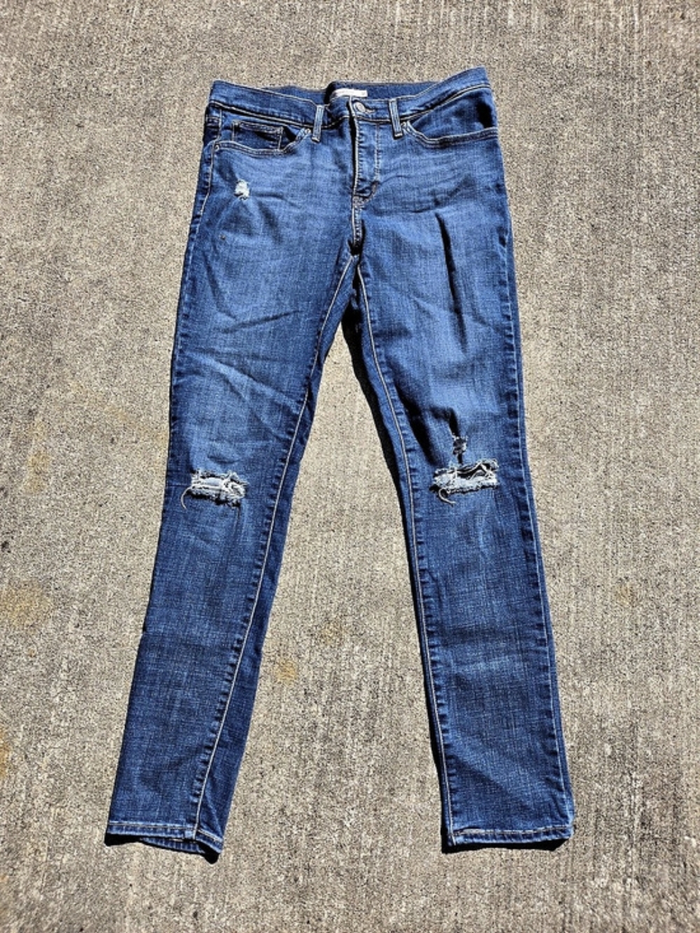 Levi's Women's 311 Skinny Shaping Distressed Skinny Jeans 31 31×32